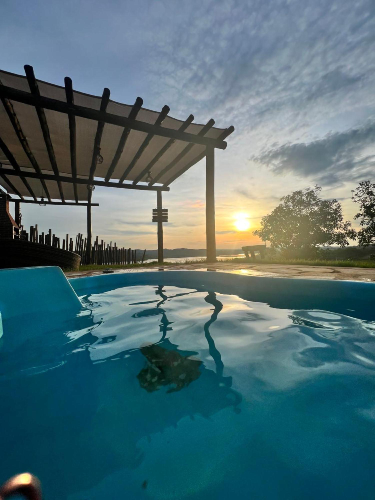 Chale Mirante, Piscina, Cachoeira, Lago E Vista Espetacular Alexania Экстерьер фото